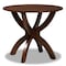 Baxton Studio Bailey Modern and Contemporary Grey Fabric and Walnut Brown Finished Wood 5-Piece Dining Set 174-9879-10901-Zoro - alternate 5